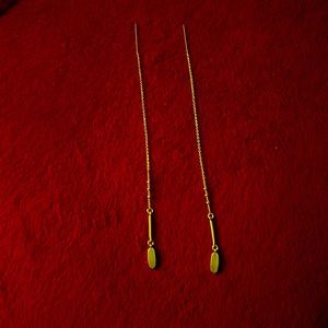 Kendra Scott Fern Gold Threader Earrings